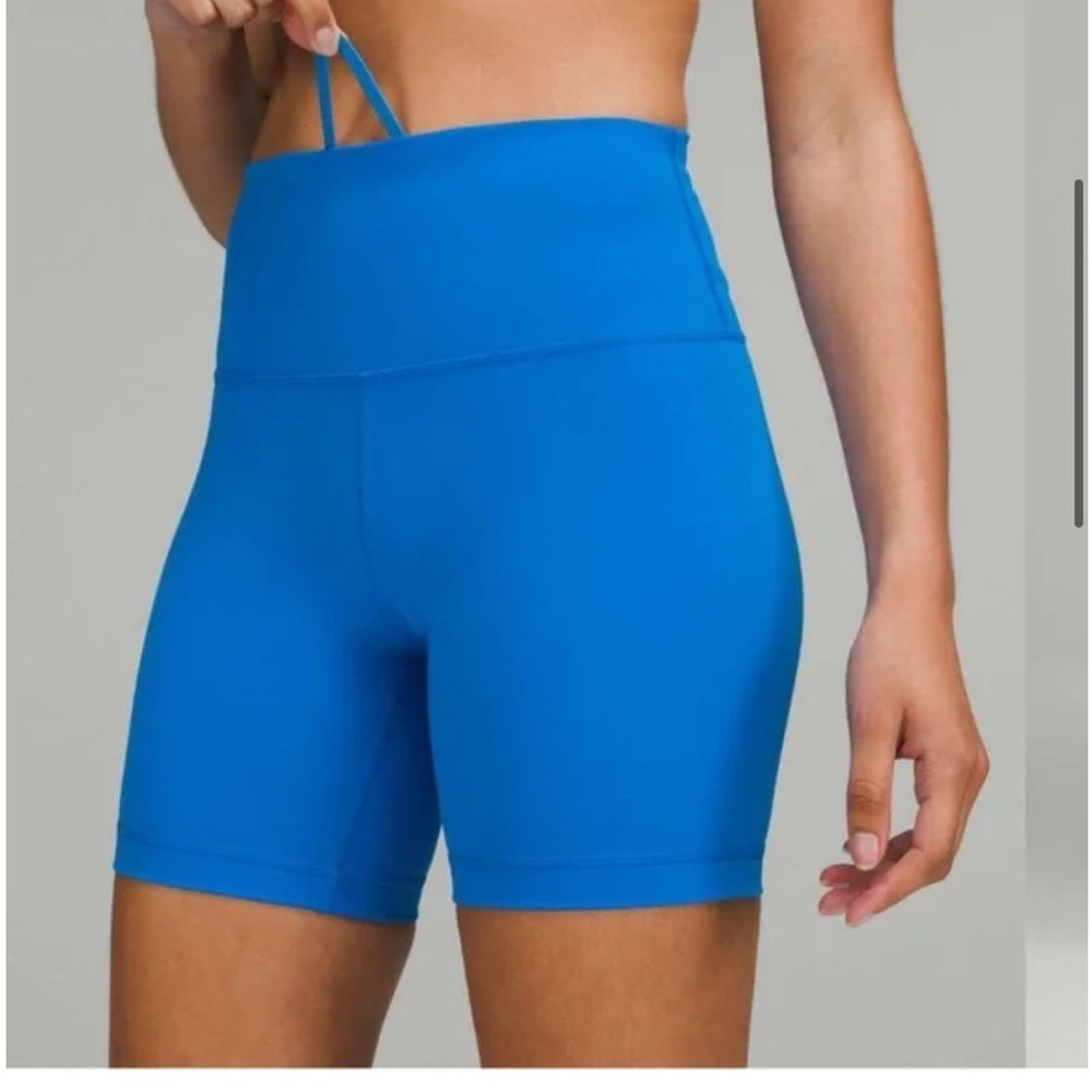 Women’s Lululemon Wonder train 6 inch biker shorts